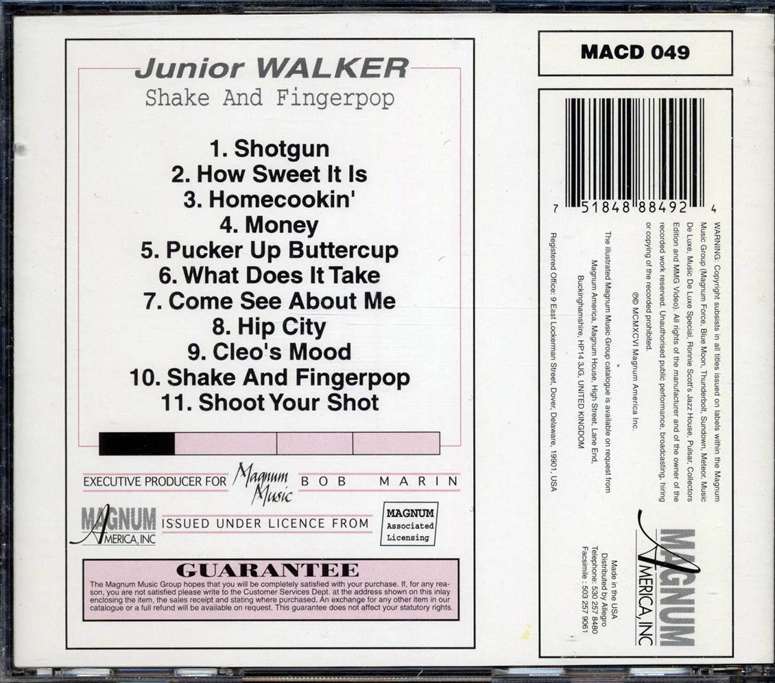Jr. Walker - Shake And Fingerpop