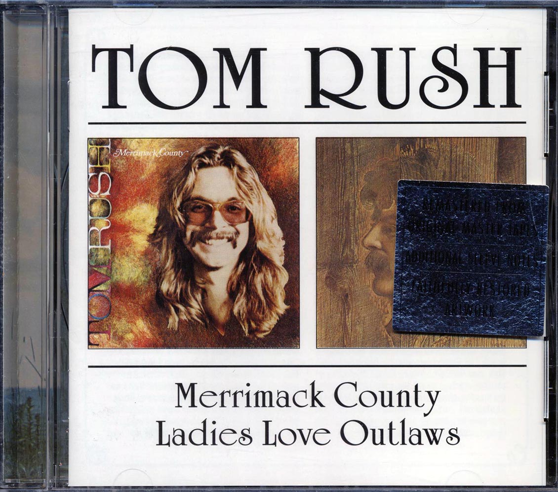 Tom Rush - Merrimack County + Ladies Love Outlaws (2 albums on 1 CD) (20 tracks) (remastered)
