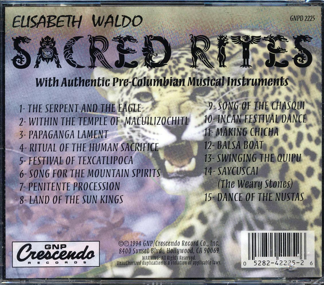 Elisabeth Waldo - Sacred Rites (marked/ltd stock)