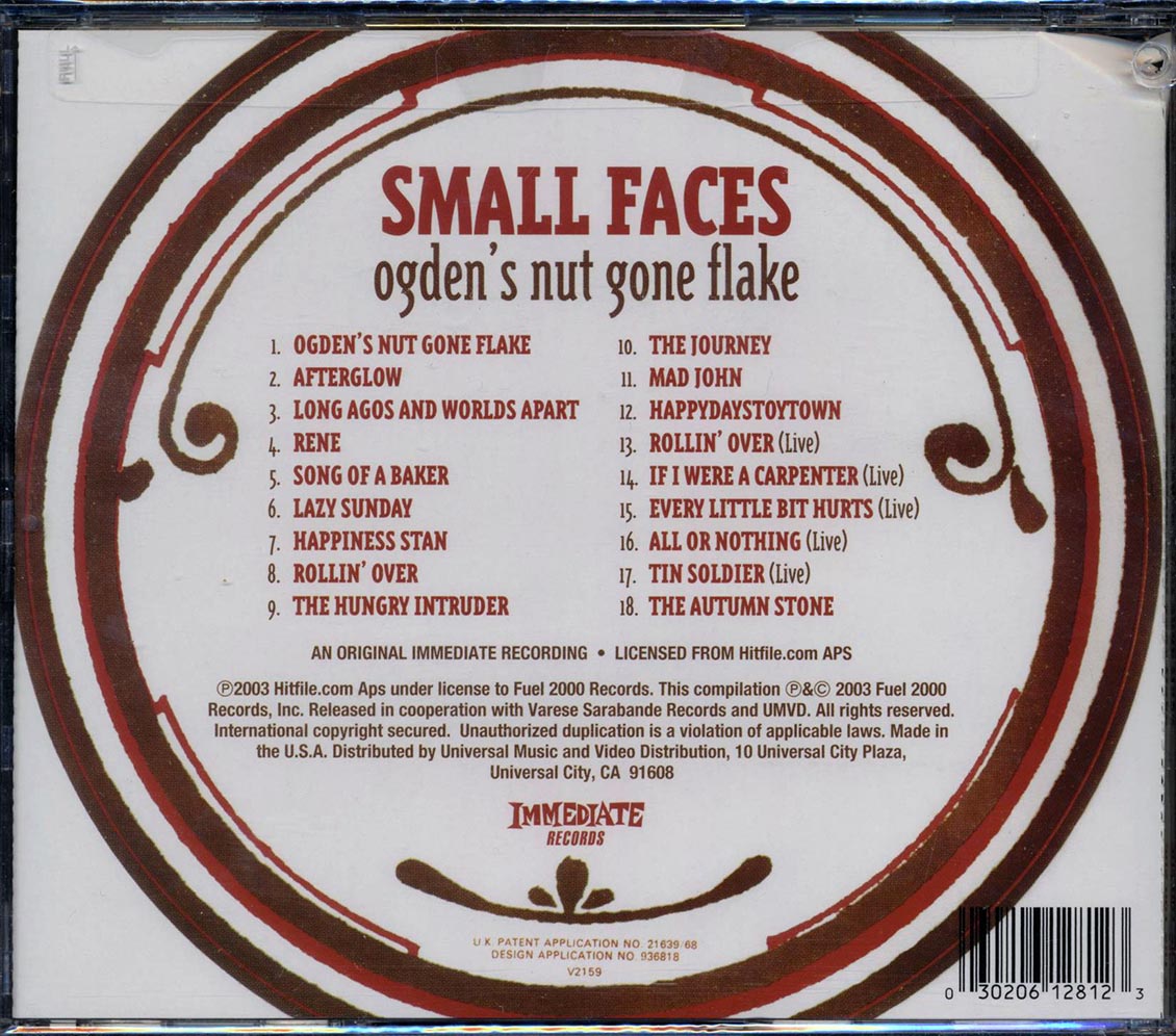 Small Faces - Ogden's Nut Gone Flake (marked/ltd stock) (remastered)