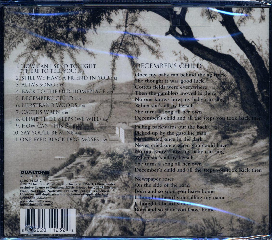 Mark Olson, Creekdippers - December's Child (marked/ltd stock)