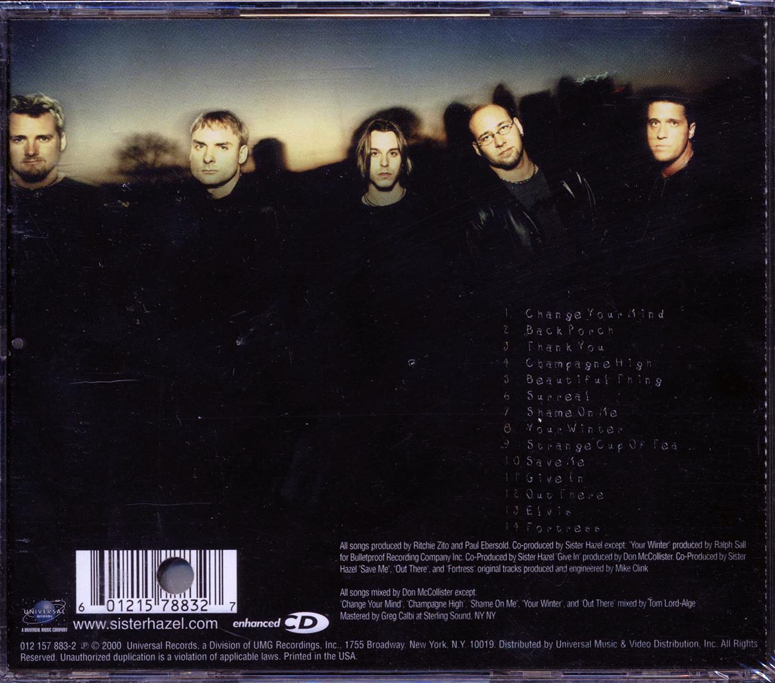 Sister Hazel - Fortress (promo) (marked/ltd stock)