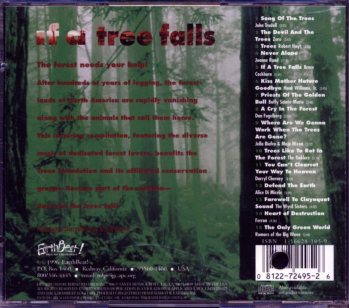 John Trudell, Robert Hoyt, Joanne Rand, Etc. - If A Tree Falls (marked/ltd stock)