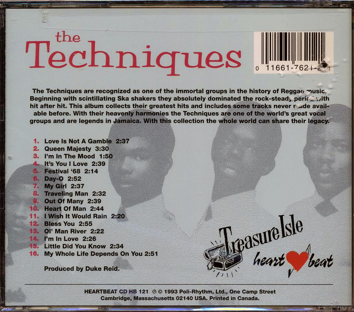 The Techniques - Run Come Celebrate: Their Greatest Reggae Hits (marked/ltd stock)