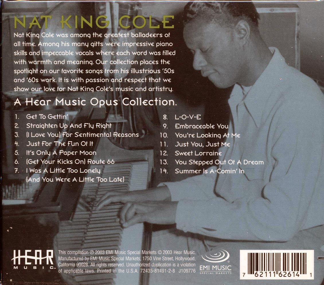 Nat King Cole - Stepping Out Of A Dream (marked/ltd stock) (deluxe 3-fold digipak)