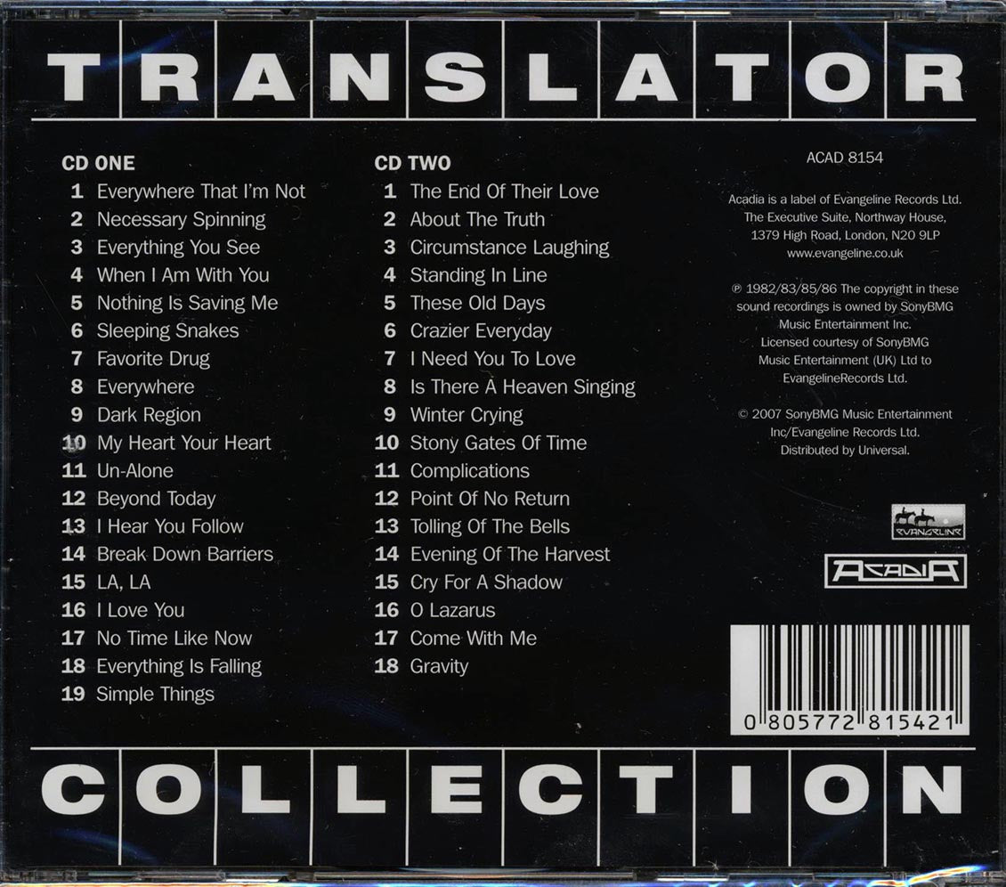 Translator - Collection (37 tracks) (2xCD)