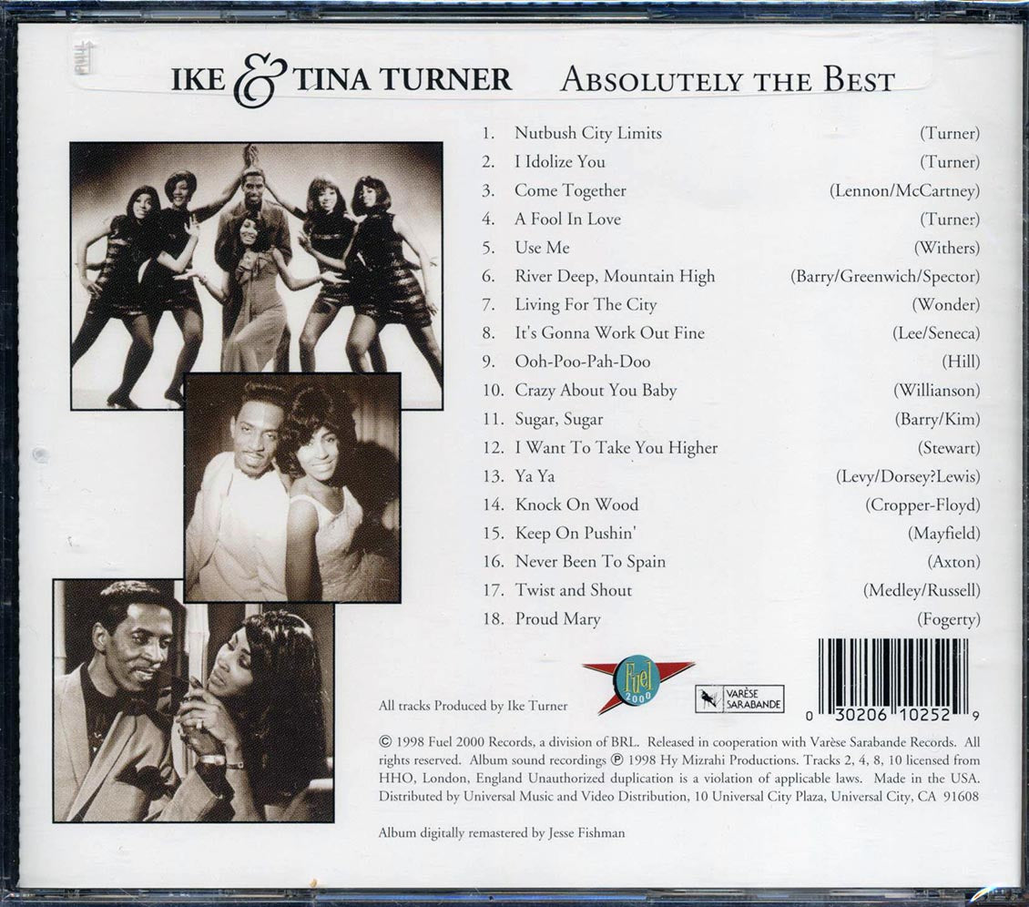 Ike & Tina Turner - Absolutely The Best (marked/ltd stock)