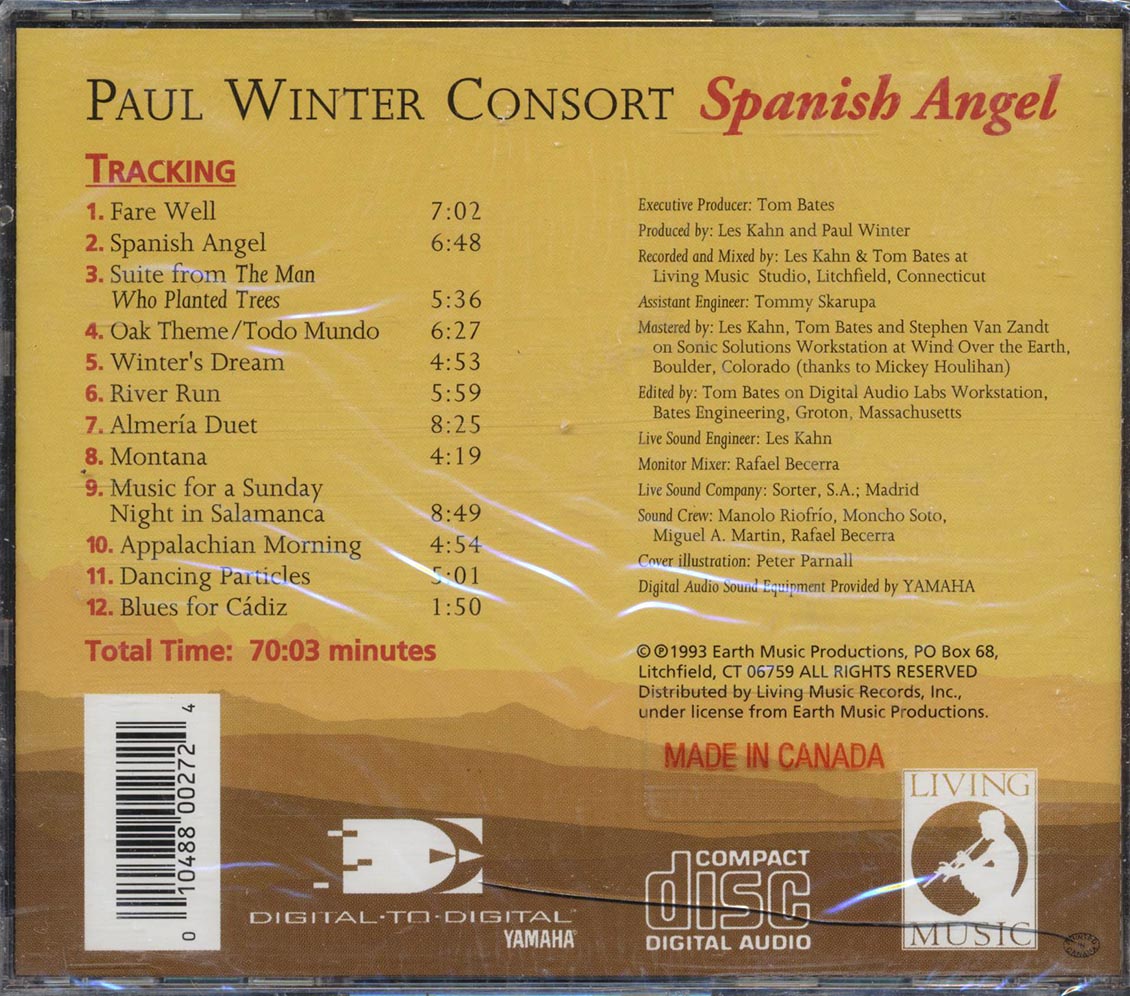 Paul Winter Consort - Spanish Angel