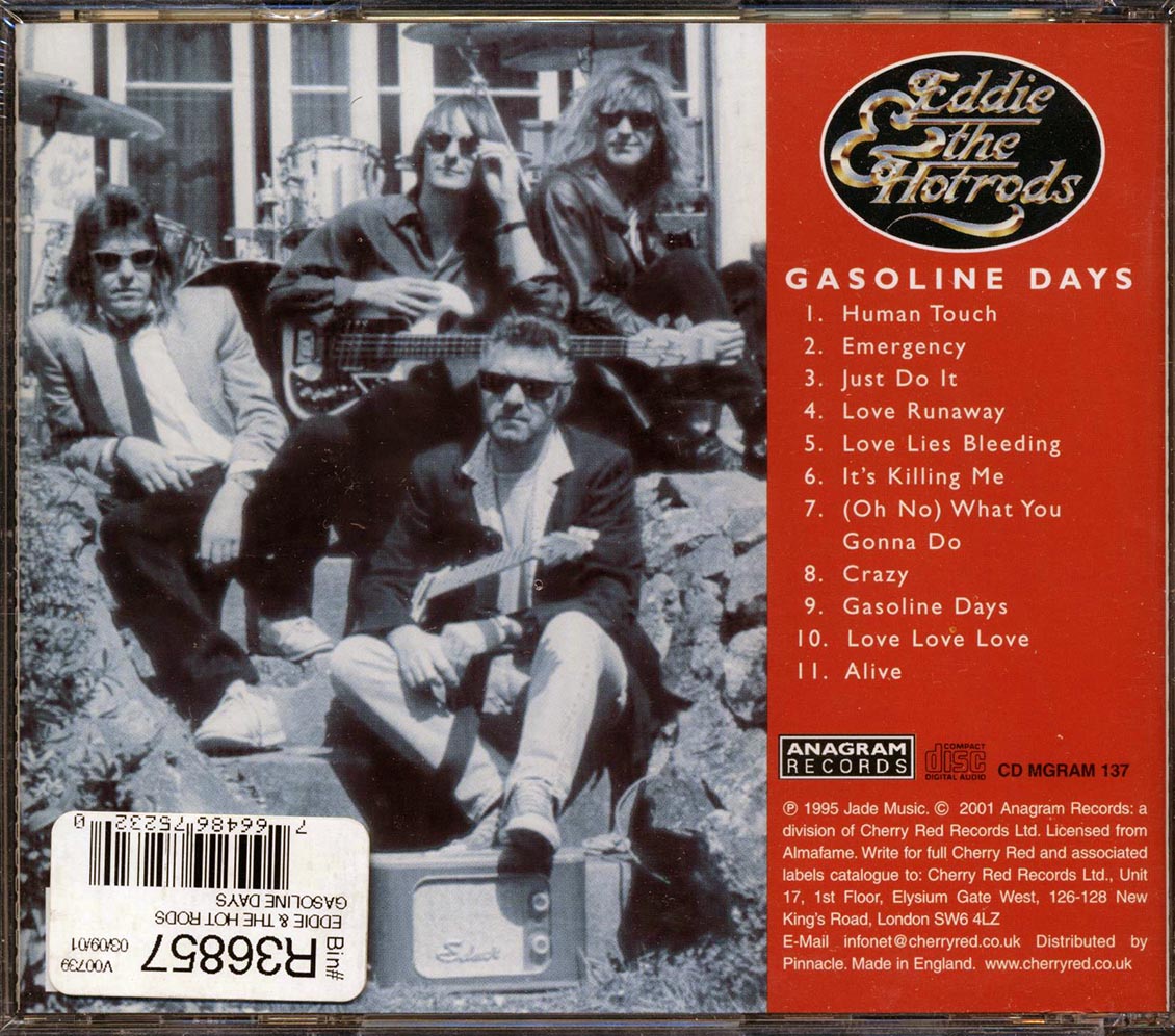 Eddie & The Hotrods - Gasoline Days