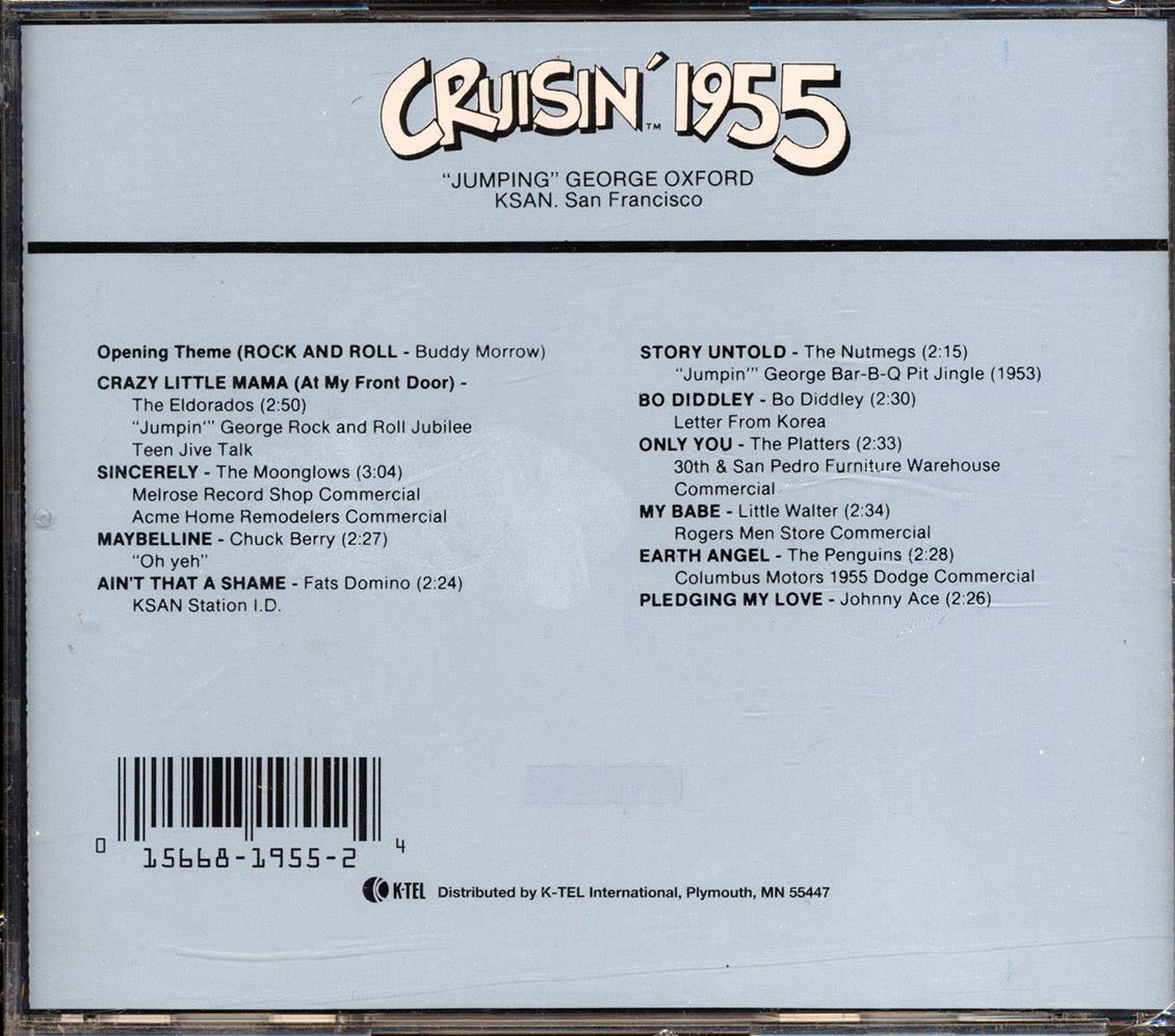 The Eldorados, The Moonglows, Chuck Berry, Etc. - Cruisin' 1955