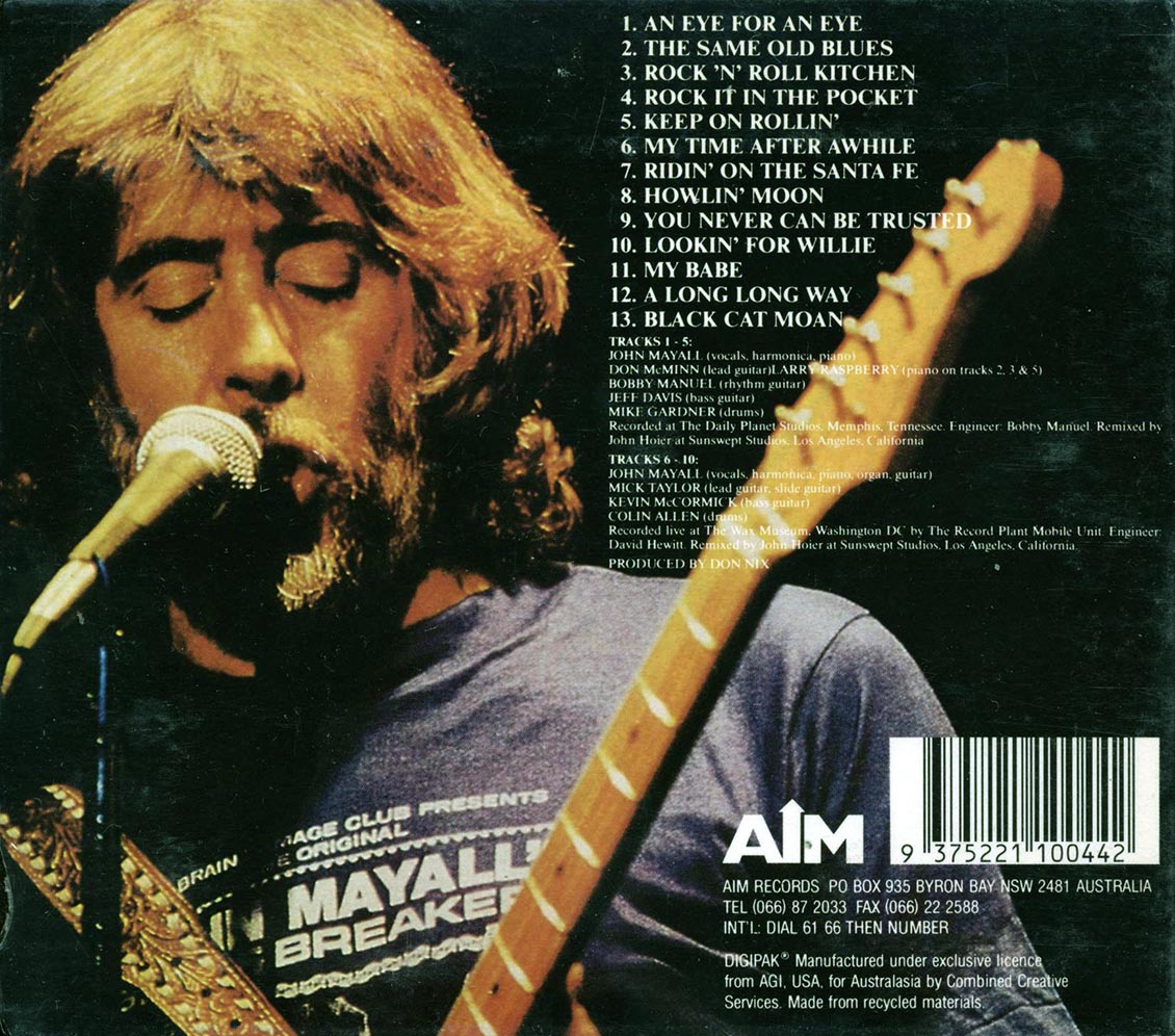 John Mayall, Mick Taylor - Return Of The Bluesbreakers