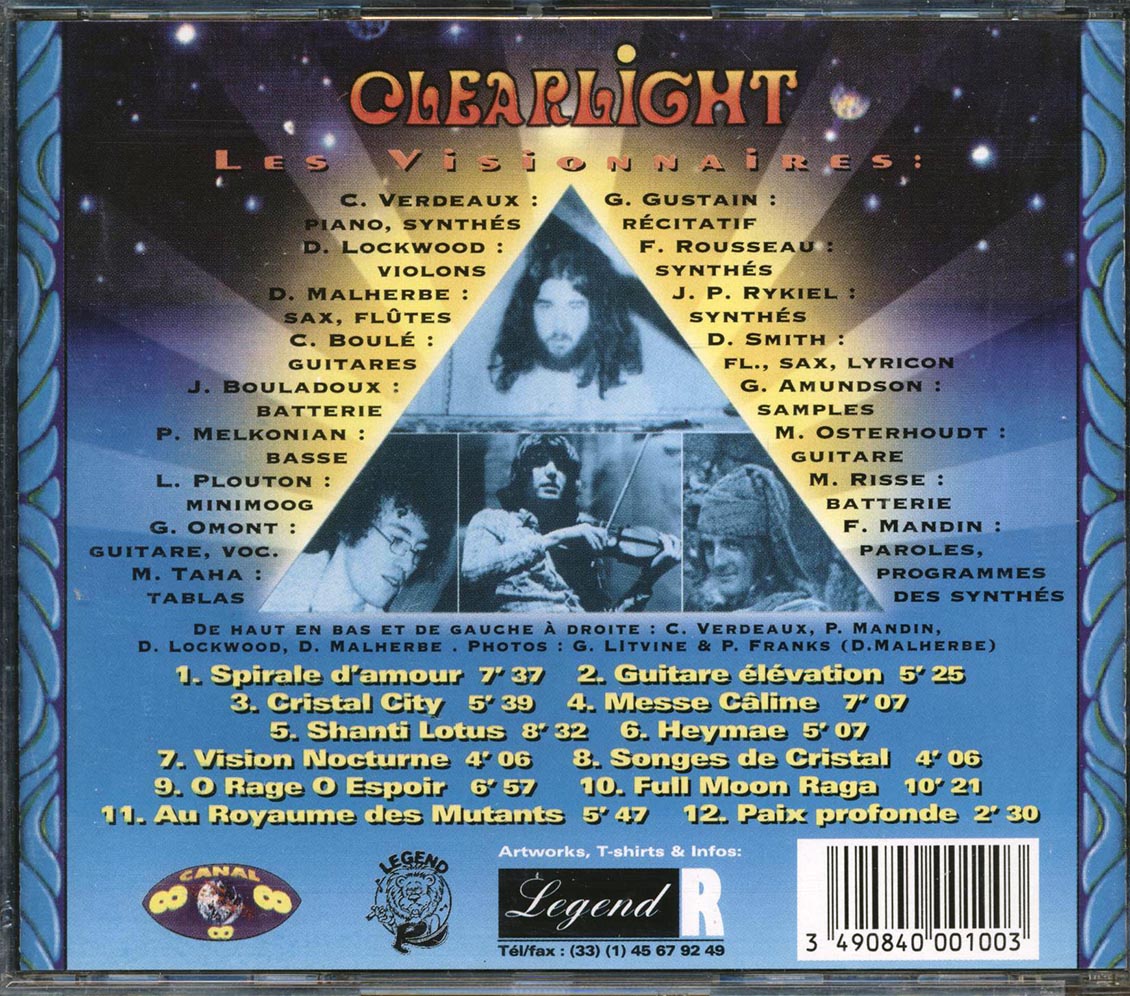 Clearlight, Cyrille Verdeaux  - Visions
