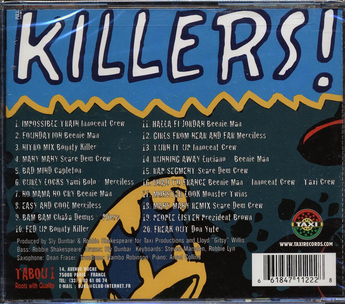 Prezident Brown, Yami Bolo, Capleton, Luciano, Etc. - Sly & Robbie Dance Hall Killers (20 tracks)
