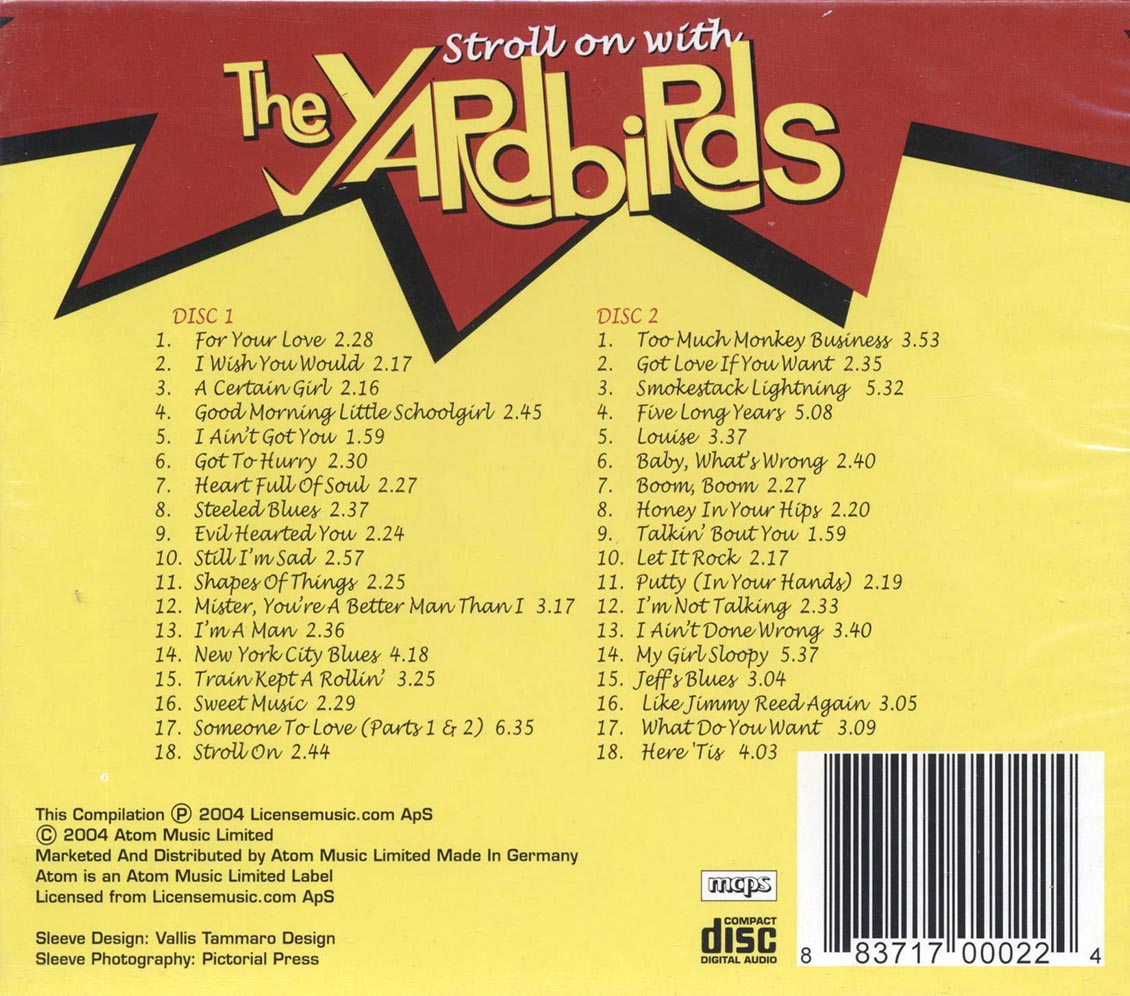The Yardbirds - Stroll On With The Yardbirds (36 tracks) (2xCD)