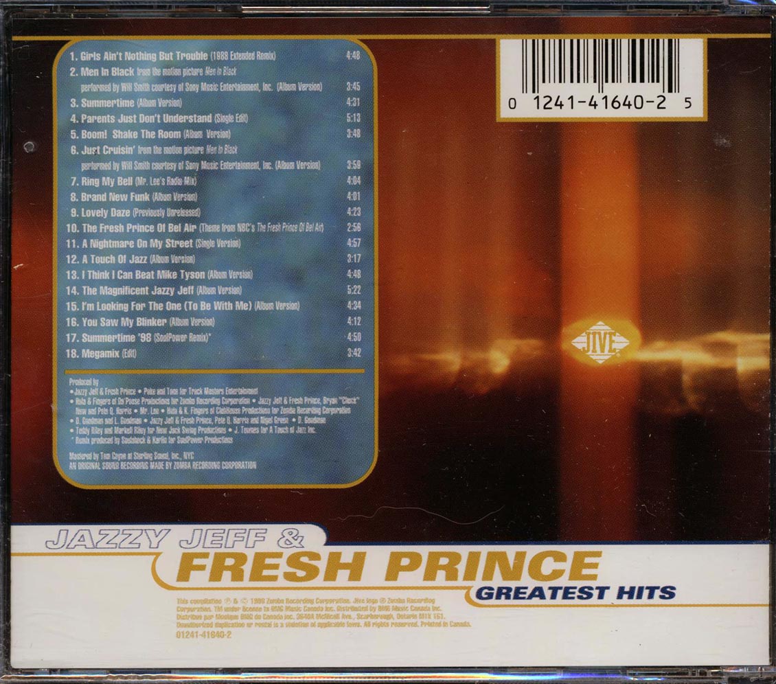 Jazzy Jeff, Fresh Prince - Greatest Hits