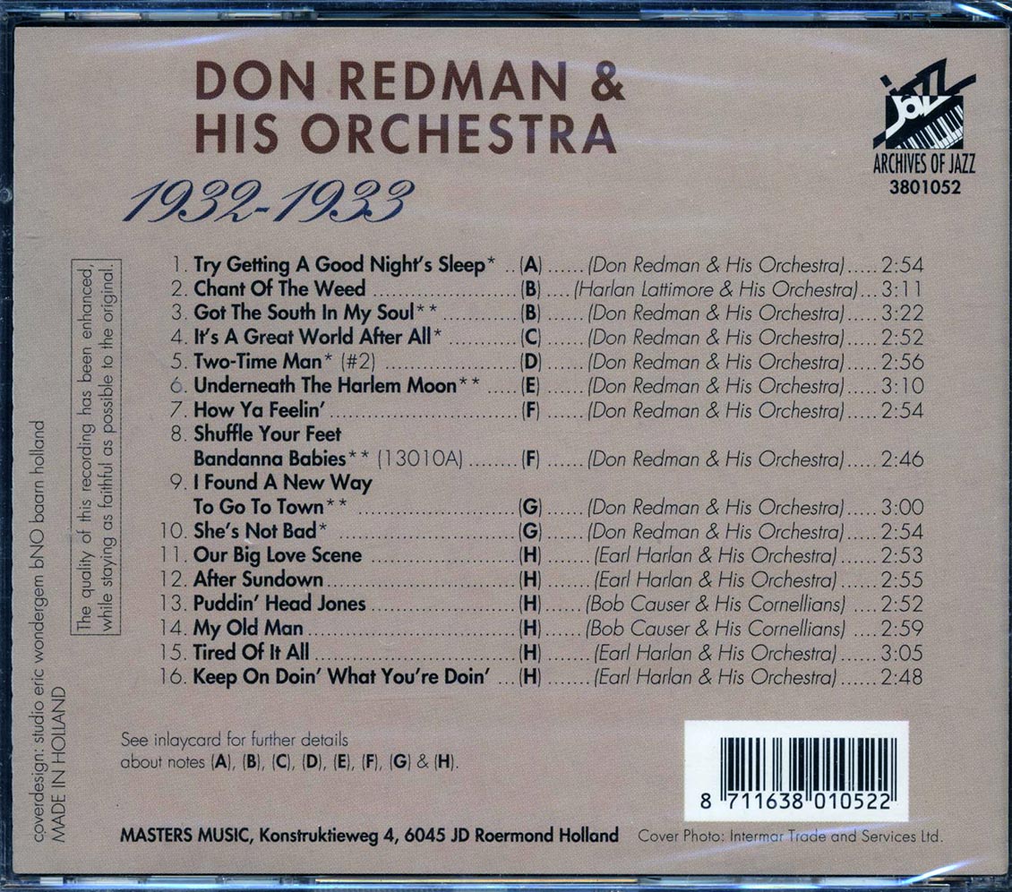 Don Redman & His Orchestra - 1932-1933
