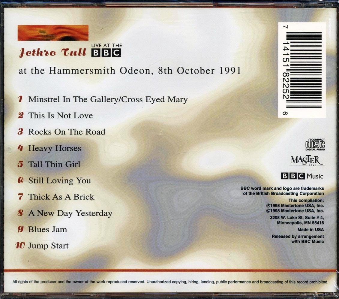 Jethro Tull - In Concert: Live At The BBC