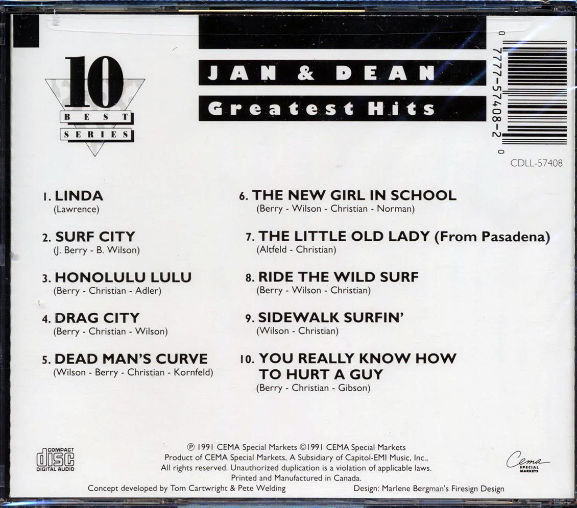 Jan & Dean - Greatest Hits