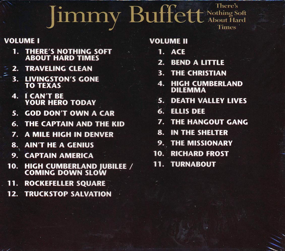 Jimmy Buffett - There's Nothing Soft About Hard Times (23 tracks) (2xCD)