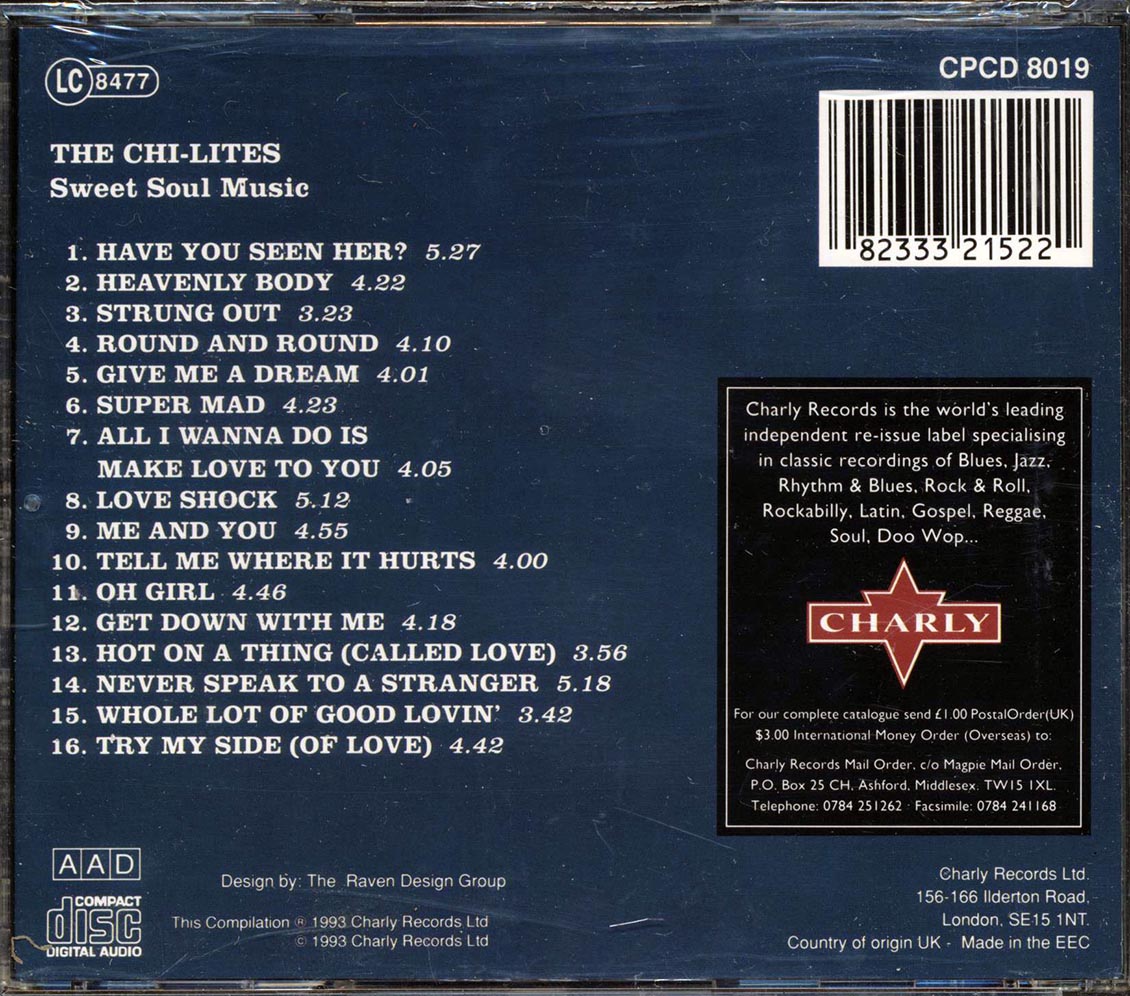 The Chi-Lites - Sweet Soul Music