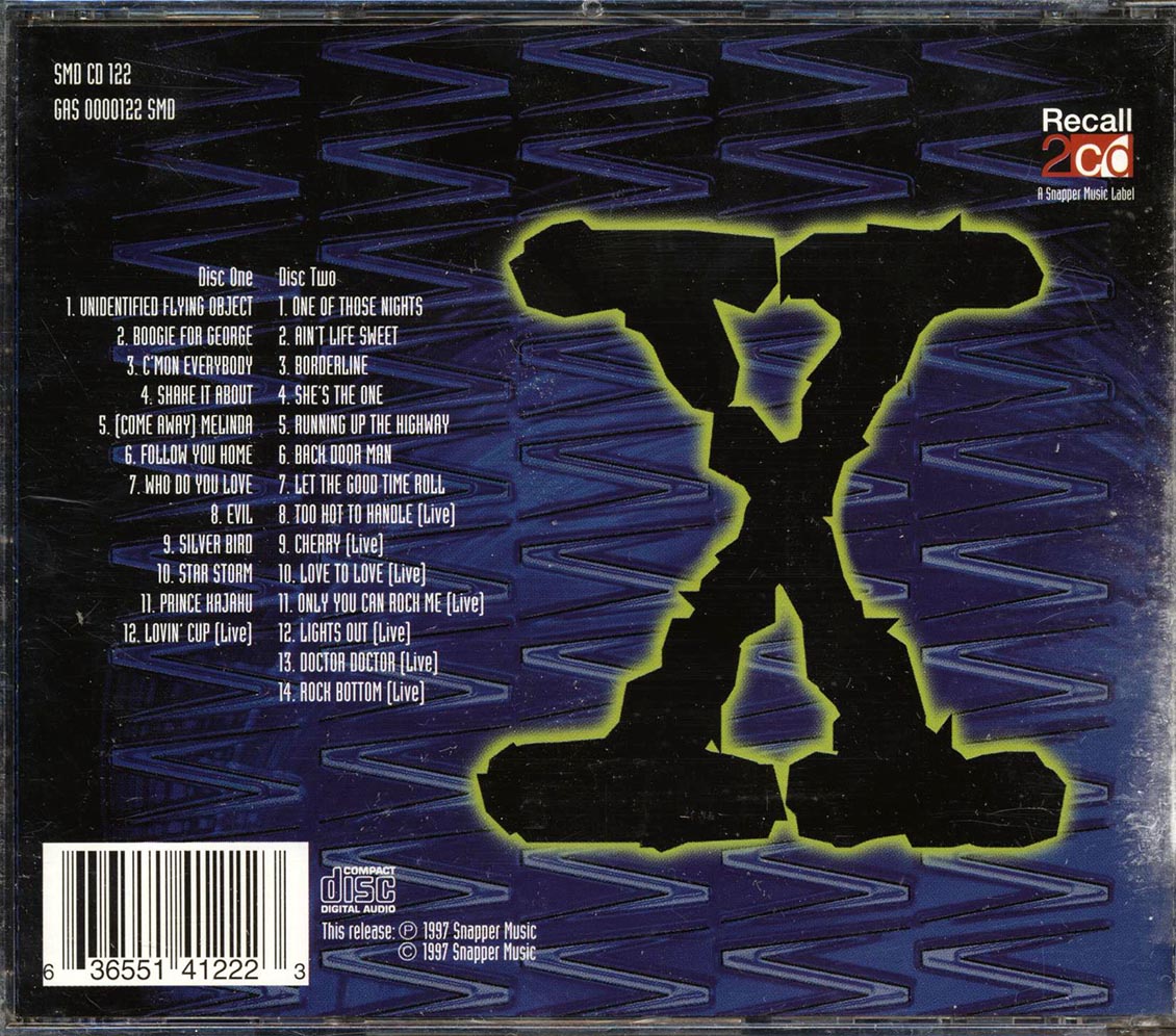 UFO - The X Factor: Out There And Back (26 tracks) (2xCD)