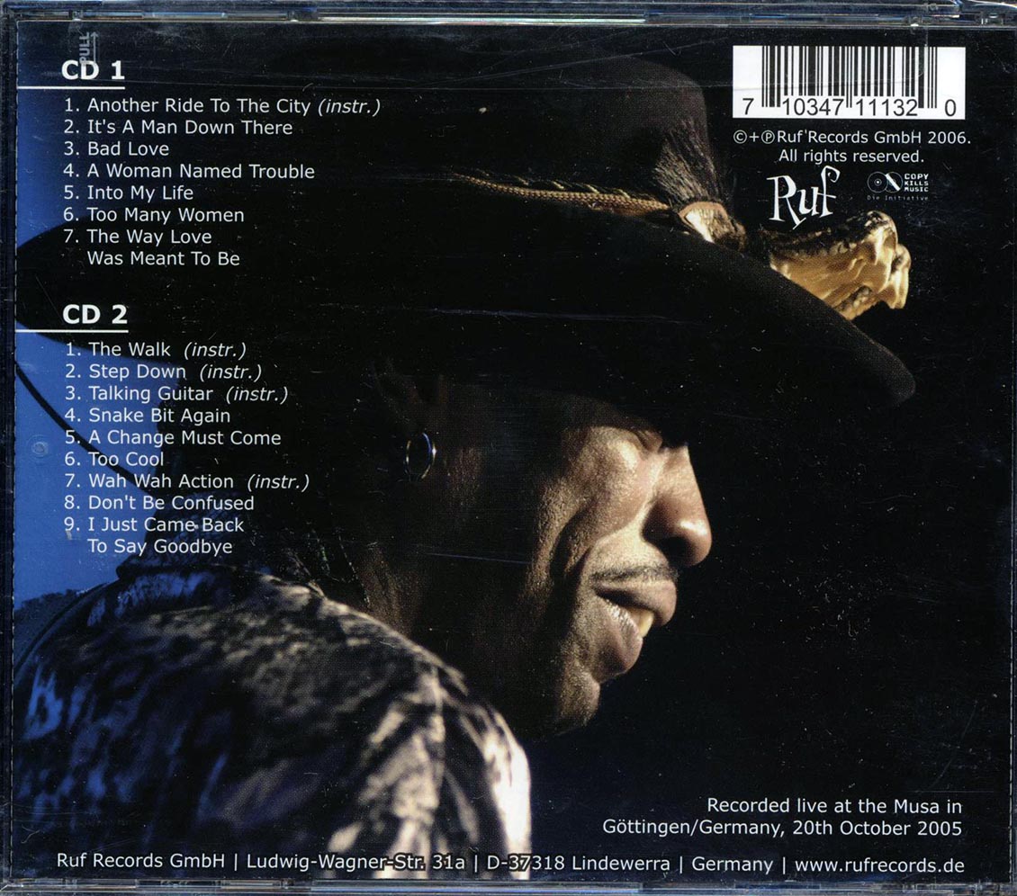 Bernard Allison - Energized: Live In Europe (2xCD)