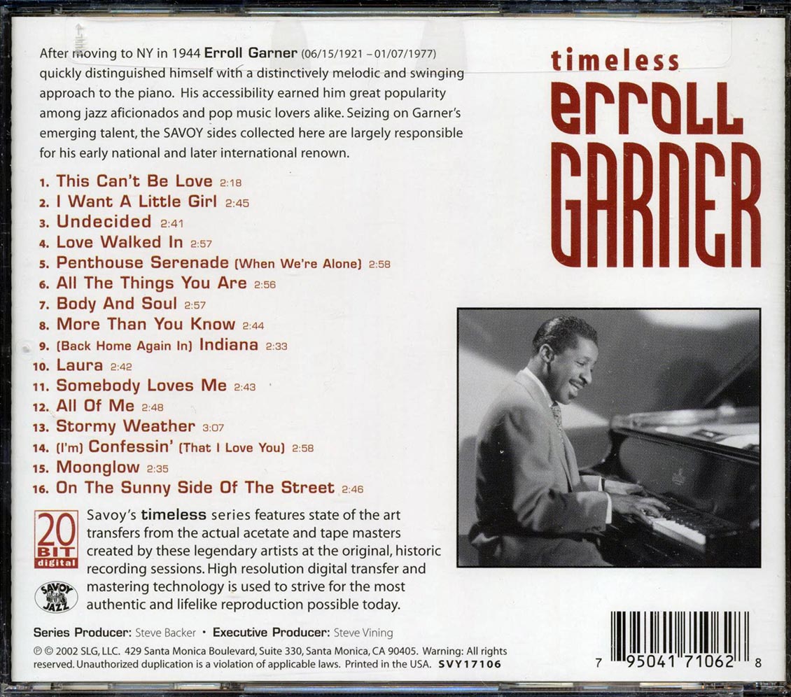 Erroll Garner - Timeless
