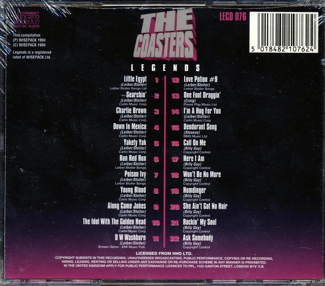 The Coasters - The Coasters (22 tracks)