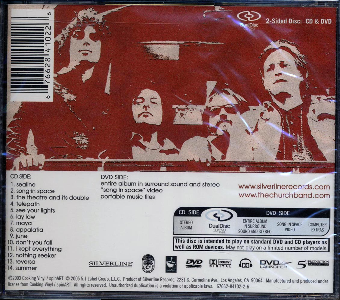 The Church
The Church - Forget Yourself (CD/DVD dualdisc)