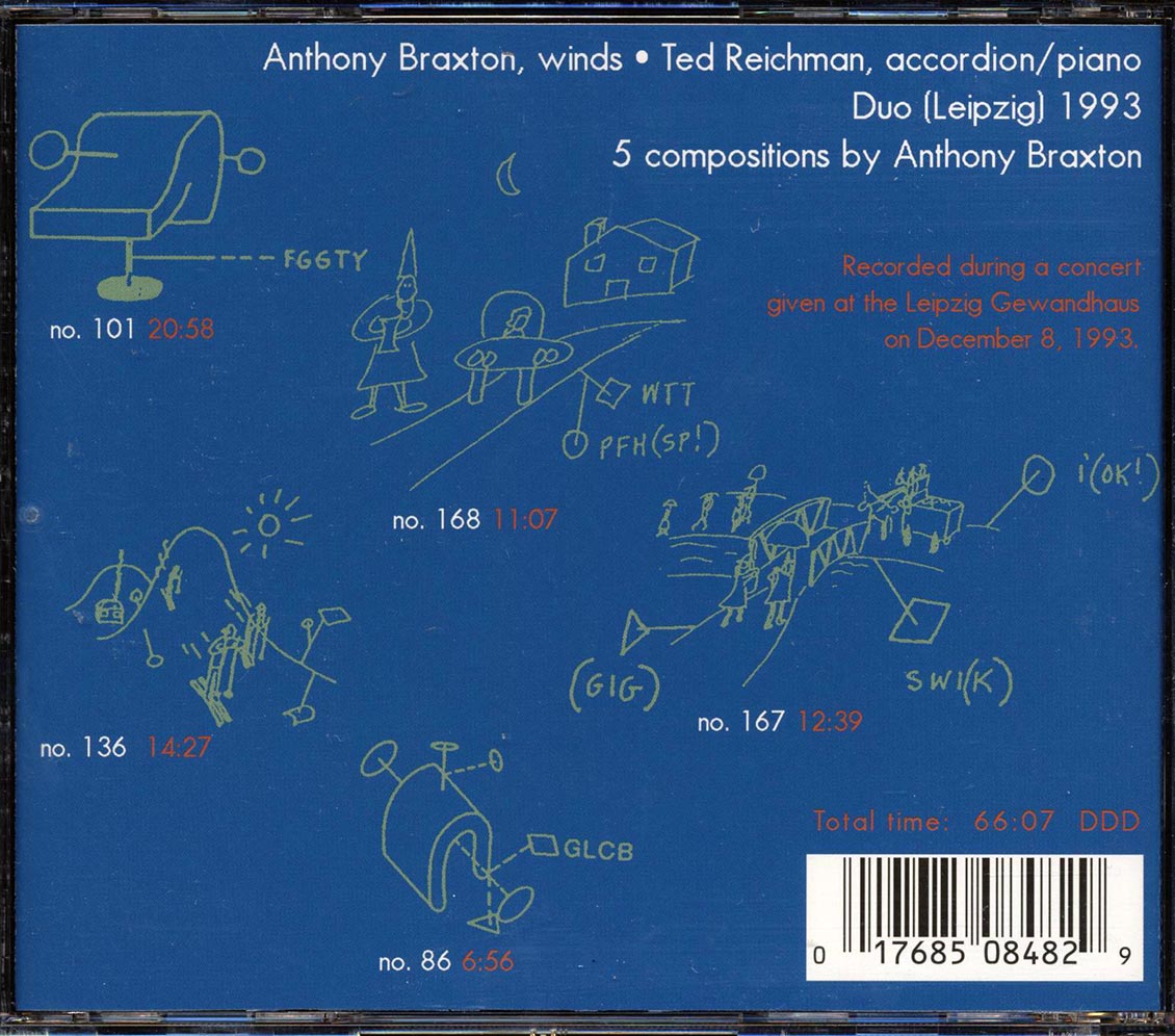 Anthony Braxton, Ted Reichman - Duo Leipzig 1993