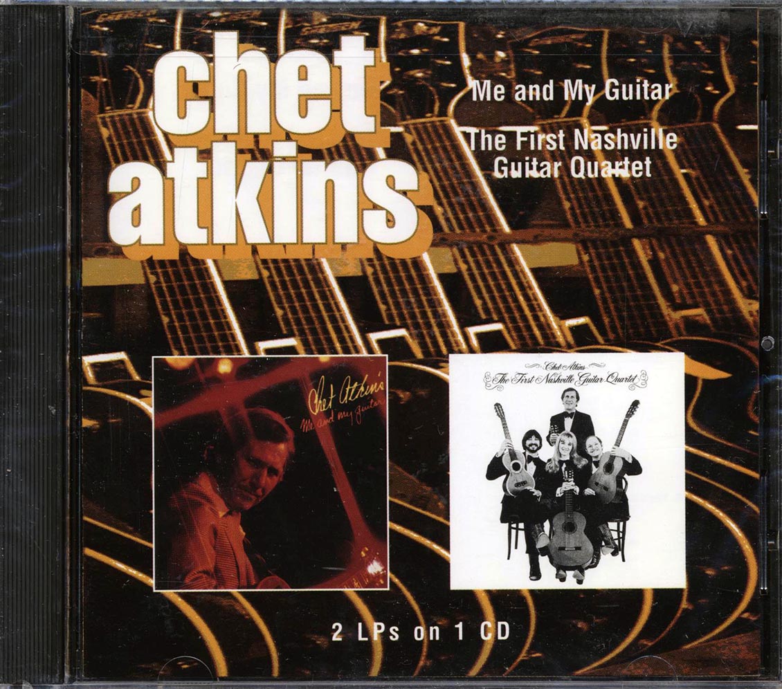 Chet Atkins - Me And My Guitar + The First Nashville Guitar Quartet (2 albums on 1 CD) (22 tracks)
