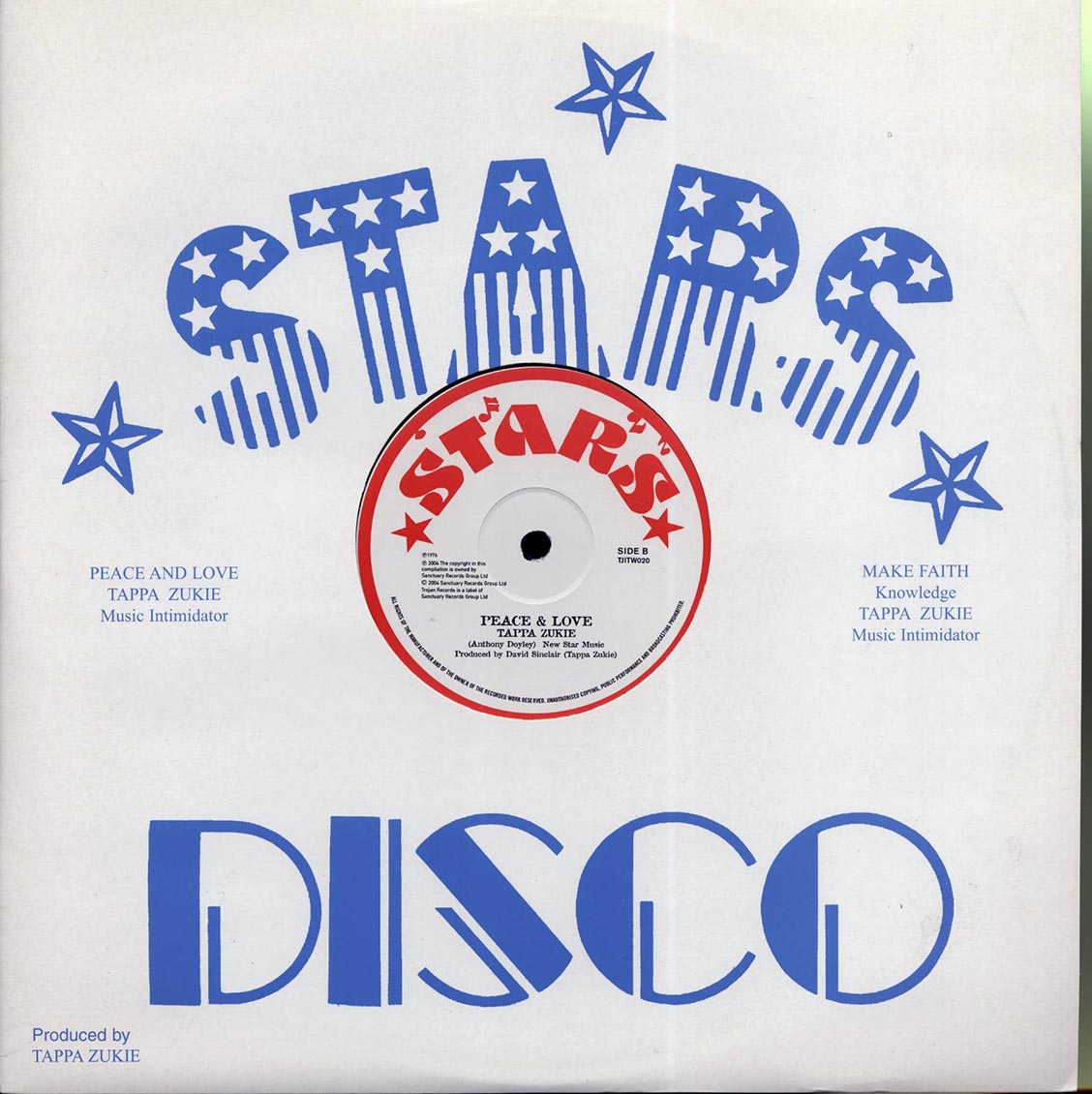 Knowledge - Make Faith  /  Tappa Zukie - Peace & Love
