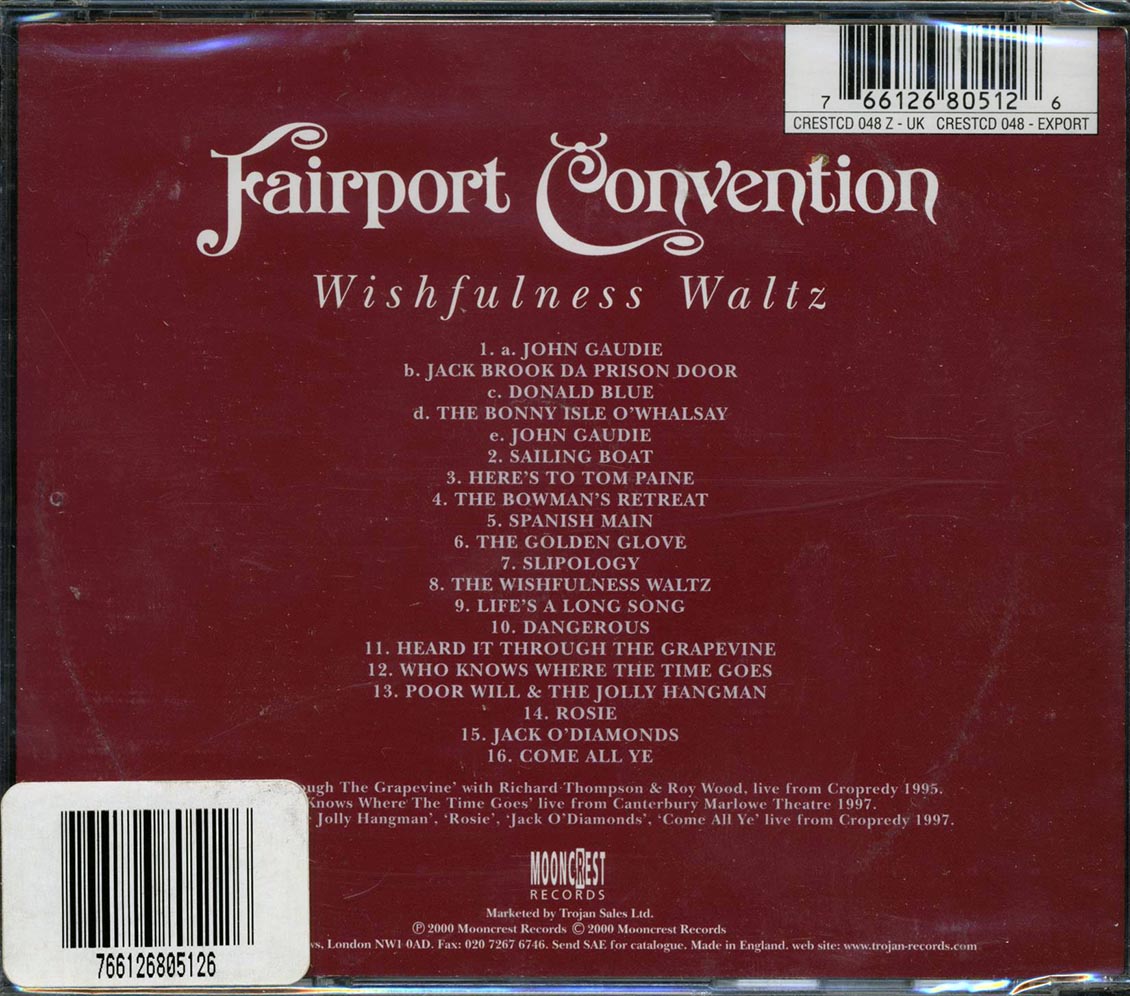 Fairport Convention - Wishfulness Waltz