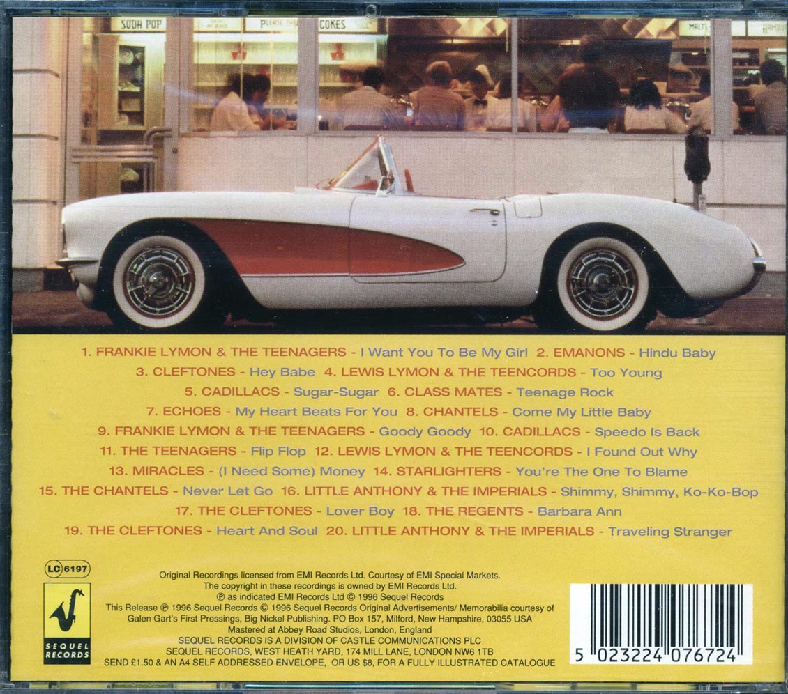 The Cleftones, The Cadillacs, The Echoes, The Miracles, Etc. - More Rockin' Doowop (20 tracks)