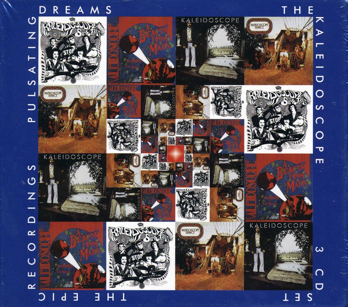 Kaleidoscope - Pulsating Dreams: The Epic Recordings (45 tracks) (3xCD) (deluxe 4-fold digipak)