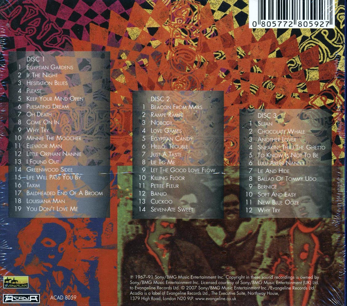 Kaleidoscope - Pulsating Dreams: The Epic Recordings (45 tracks) (3xCD) (deluxe 4-fold digipak)