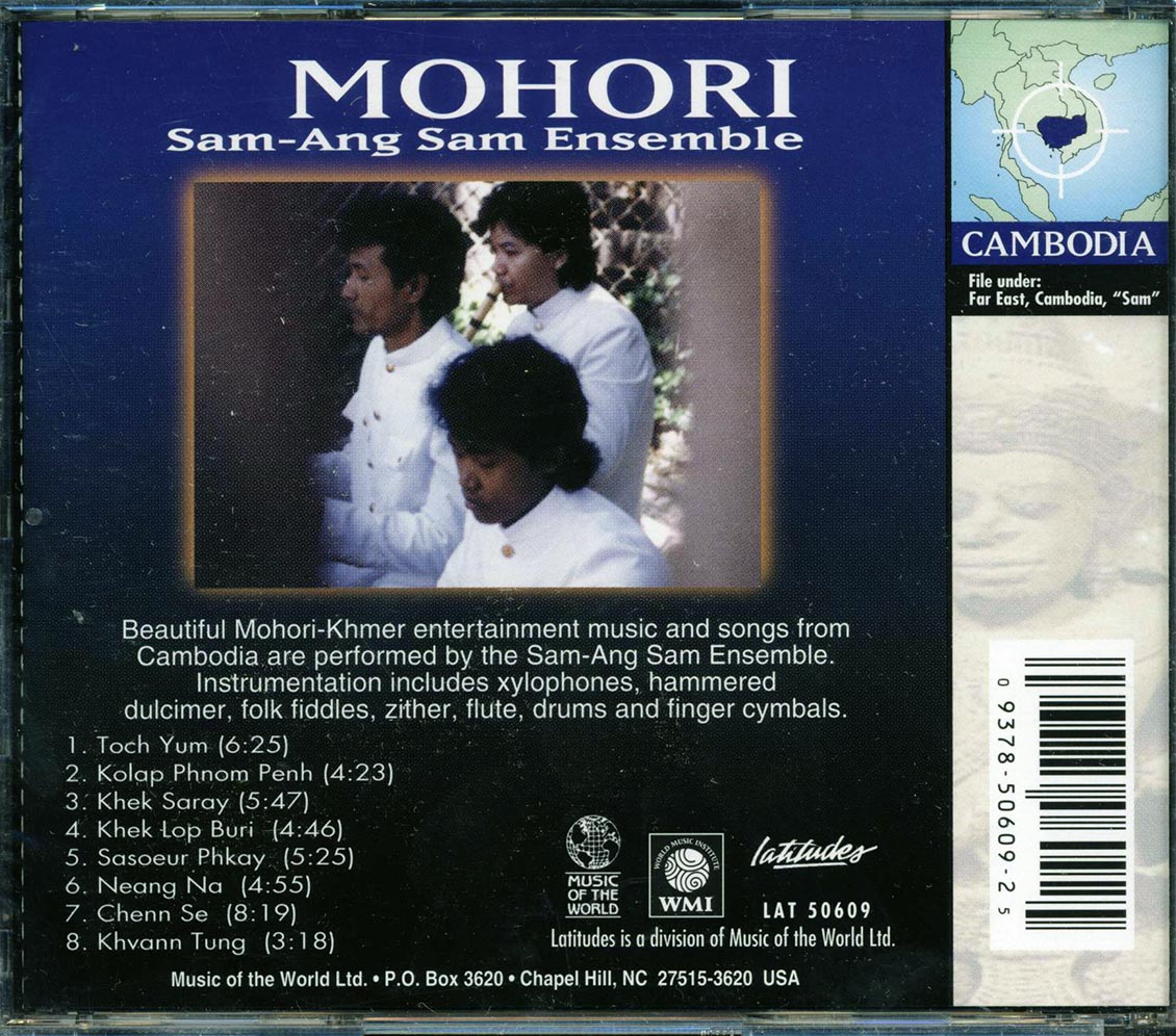 Sam-Ang Sam Ensemble - Mohori: Khmer Music From Cambodia