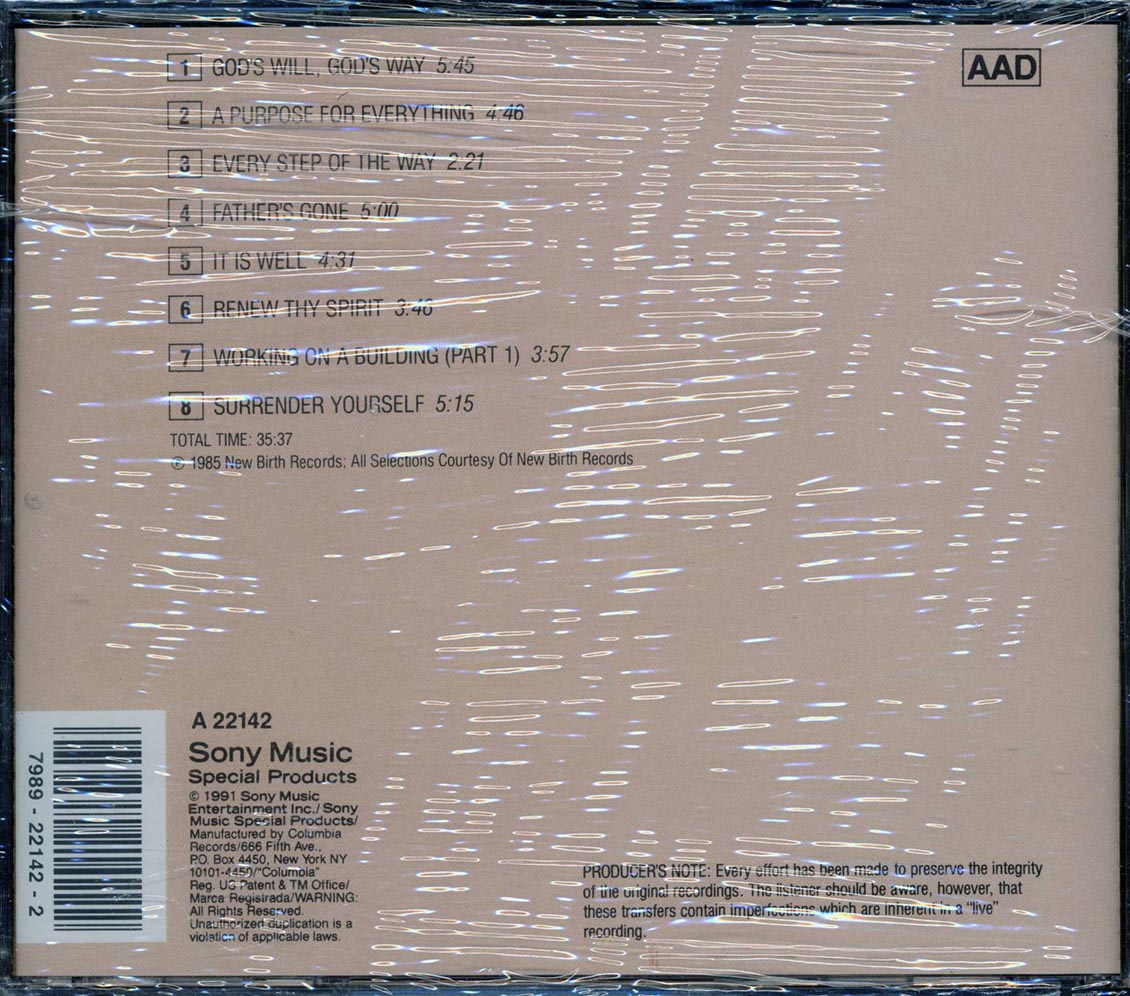 Benny Cummings - God's Will God's Way