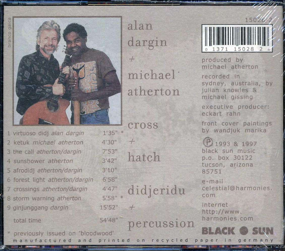 Alan Dargin, Michael Atherton - Cross + Hatch (Didjeridu + Percussion)