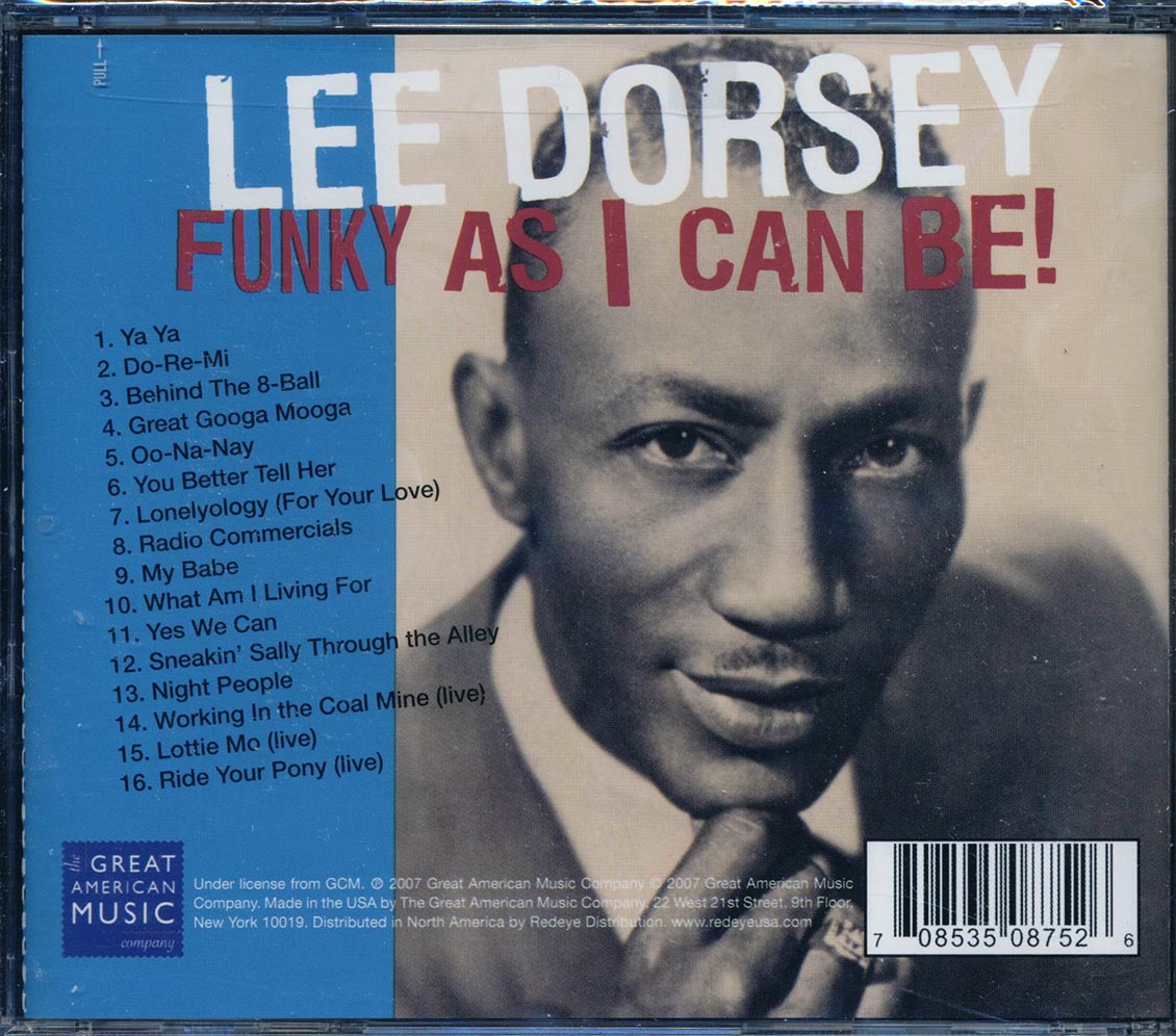 Lee Dorsey - Funky As I Can Be