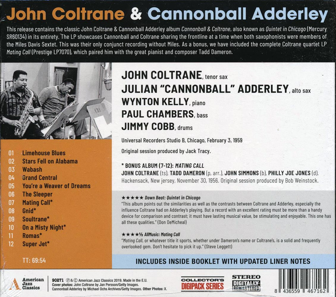 John Coltrane, Cannonball Adderley - John Coltrane & Cannonball Adderley