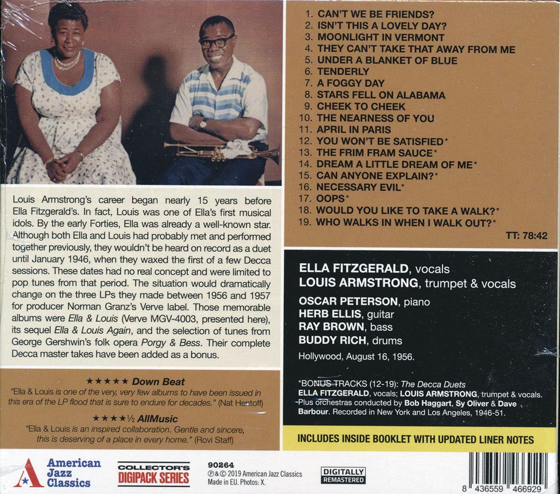 Ella Fitzgerald, Louis Armstrong - Ella And Louis