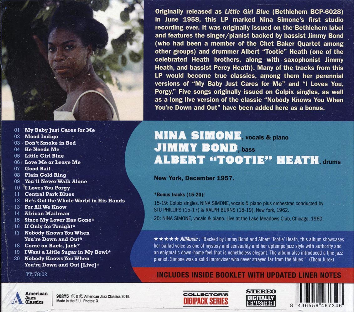 Nina Simone - My Baby Just Cares For Me