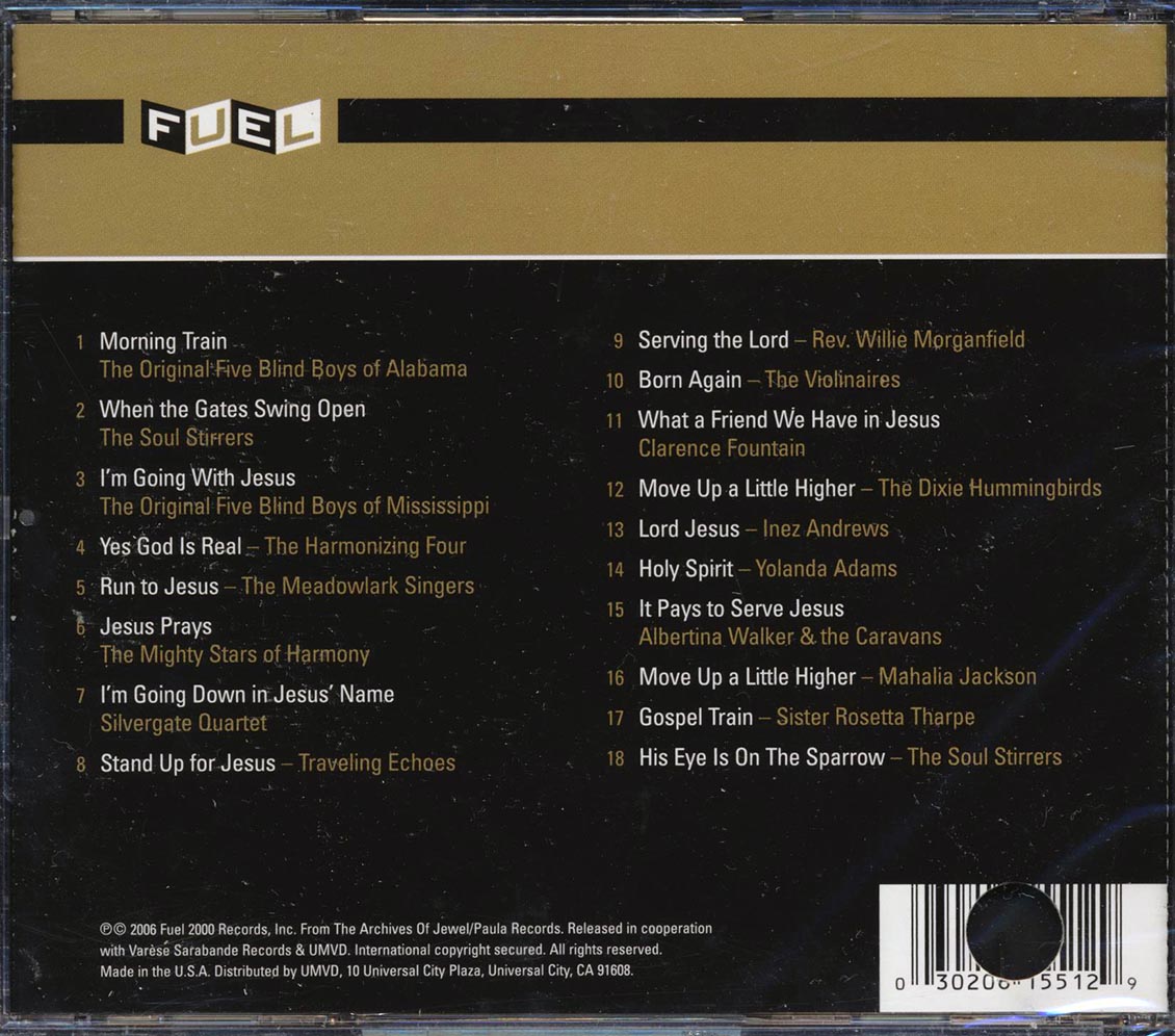 The Soul Stirrers, Inez Andrews, The Original Five Blind Boys Of Alabama - An Introduction To Gospel (marked/ltd stock) (remastered)