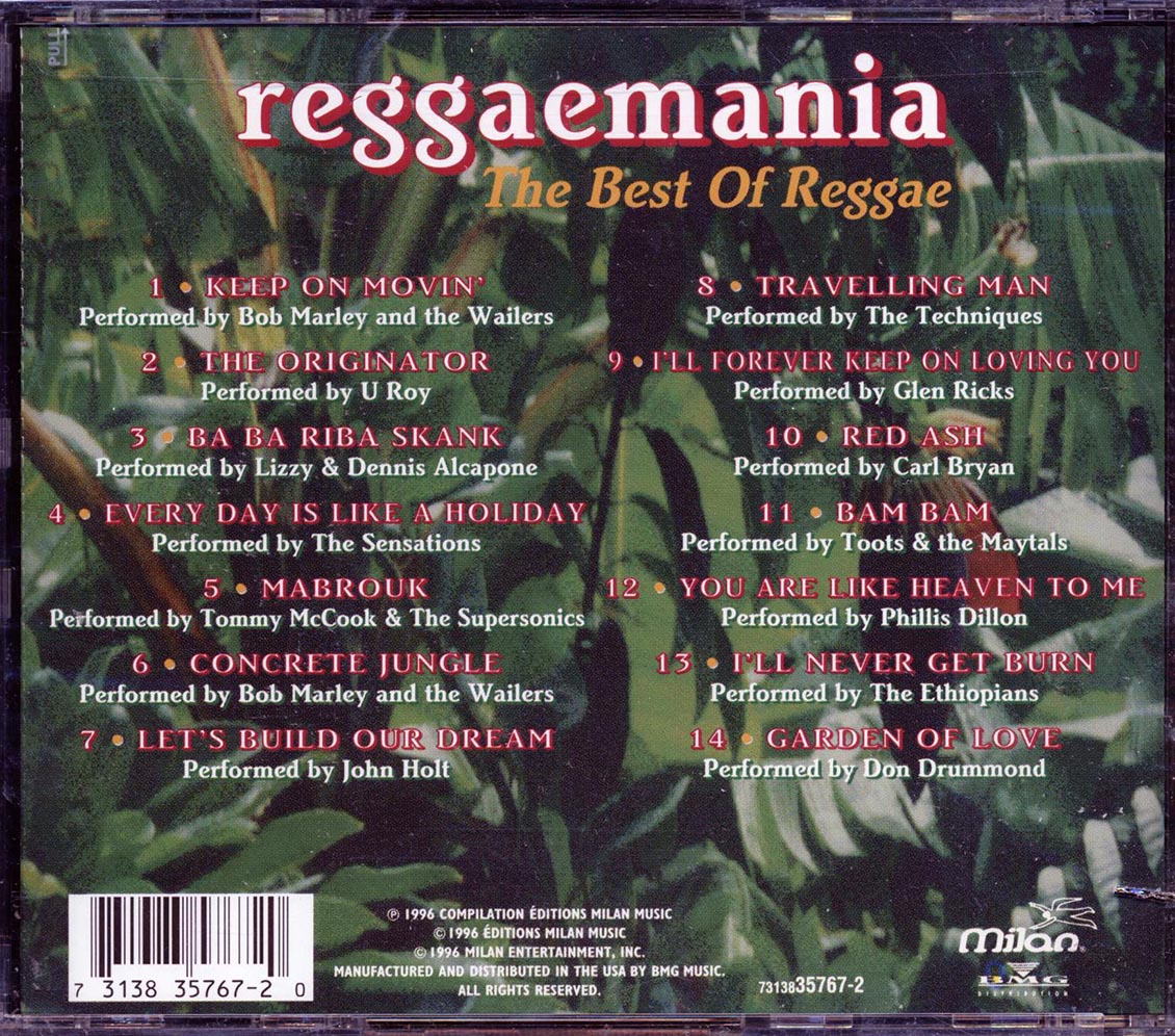 The Techniques, Don Drummond, The Ethiopians, Etc. - Reggaemania: The Best Of Reggae (marked/ltd stock)