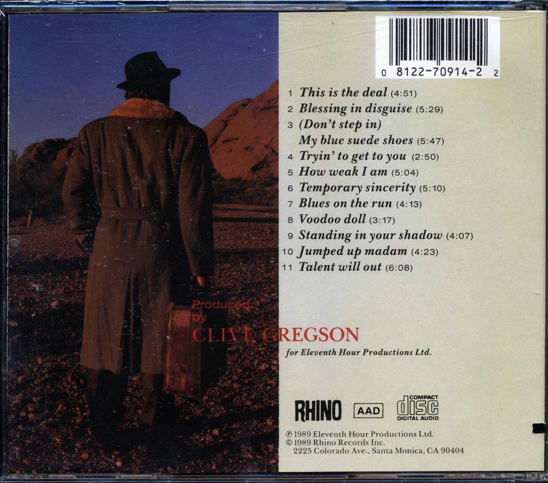 Clive Gregson & Christine Collister - A Change In The Weather (marked/ltd stock)