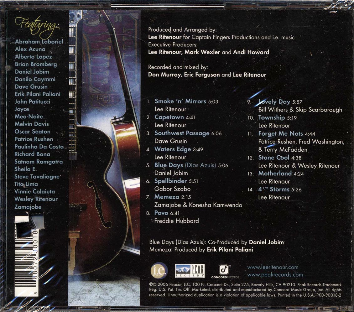 Lee Ritenour - Smoke N Mirrors (marked/ltd stock)
