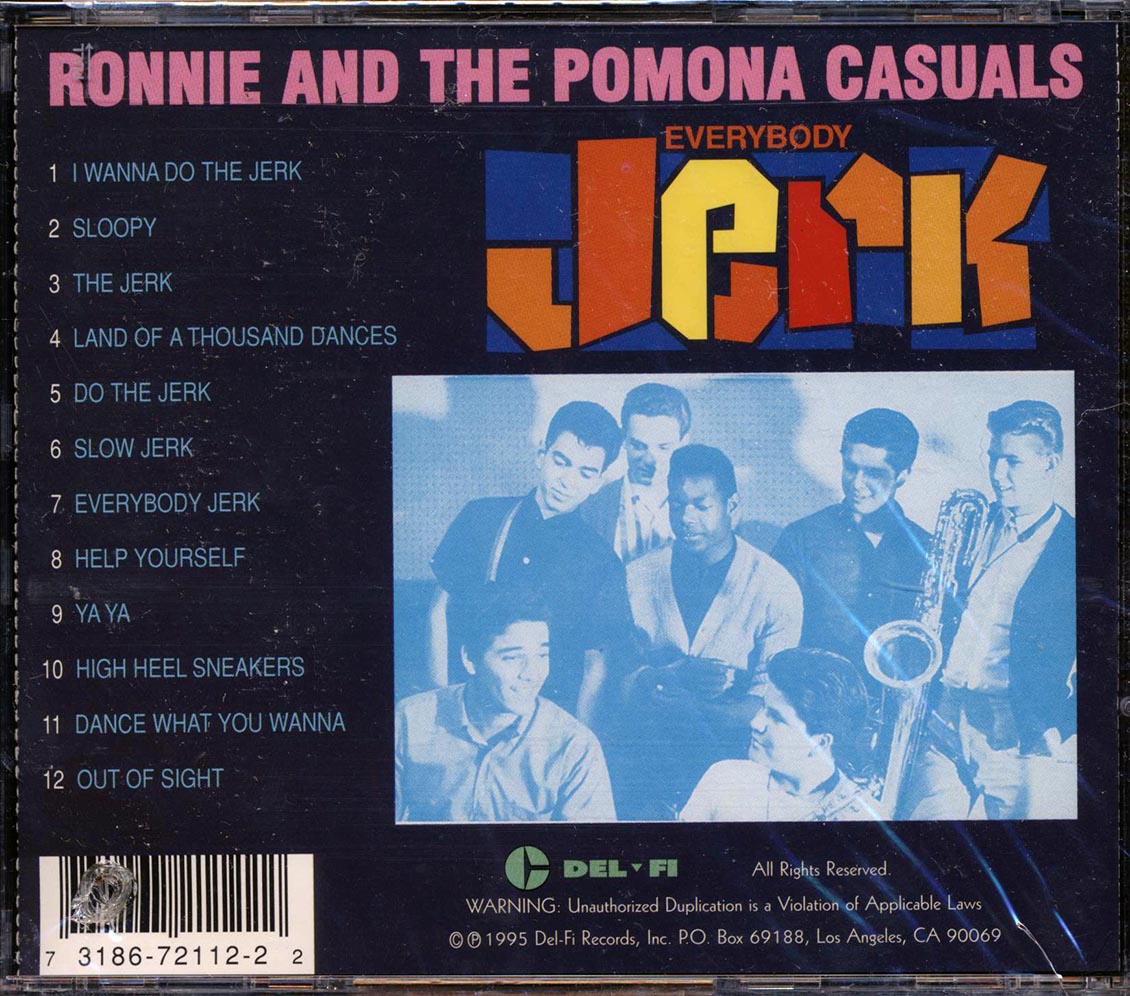 Ronnie & The Pomona Casuals - Everybody Jerk (marked/ltd stock)