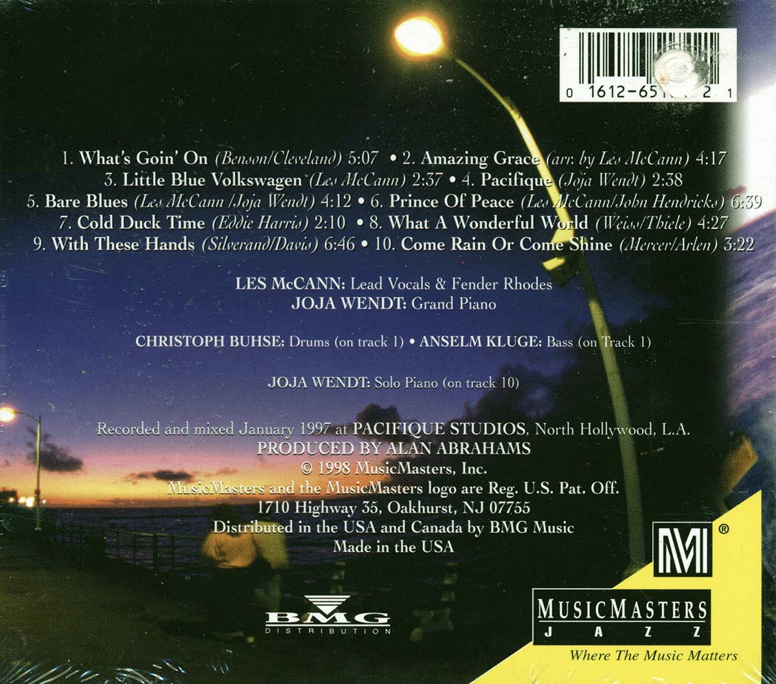 Les McCann, Joja Wendt - Pacifique (marked/ltd stock)
