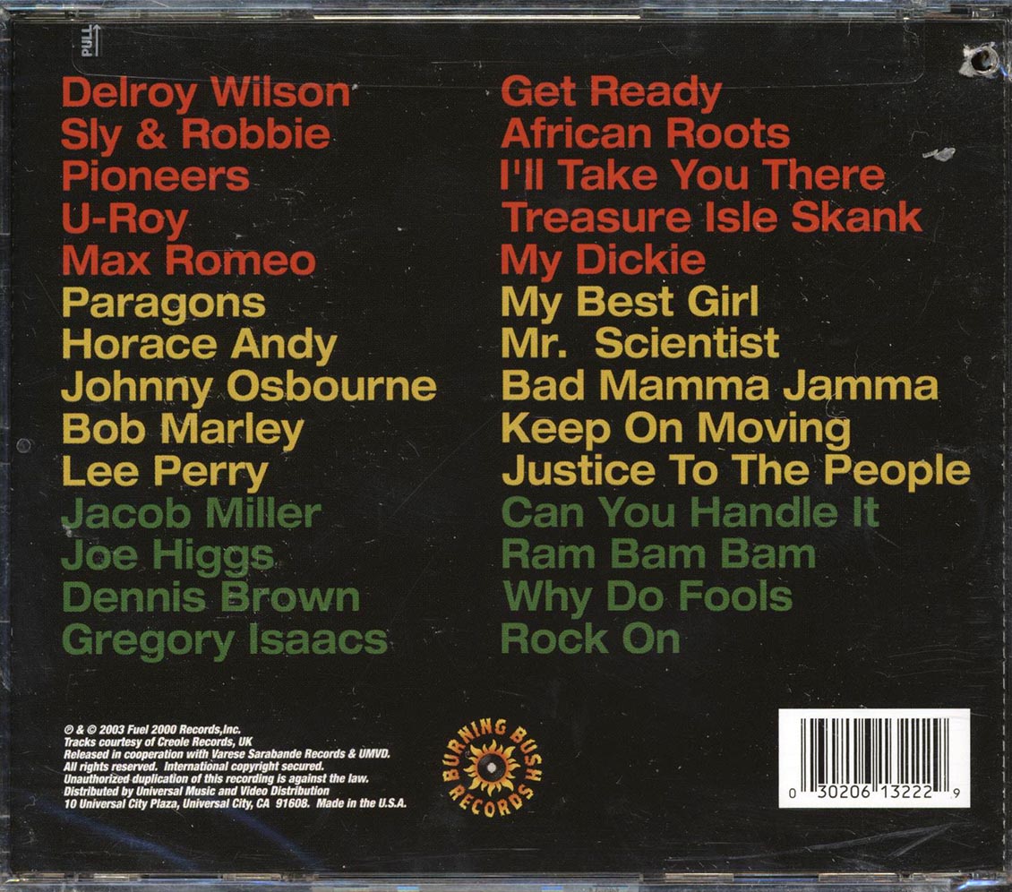 Jacob Miller, Sly & Robbie, The Pioneers, U Roy, Lee Perry, Etc. - Roots Reggae Rasta (marked/ltd stock)